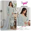 Aneesa By Sajida Georgette Embroidery Online Pakistani Salwar Suit Wholesale